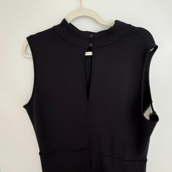AirEssentials Womens Stripe Sleeveless Jumpsuit Black White Track Sz 1X NWT Boho - Picture 7 of 15